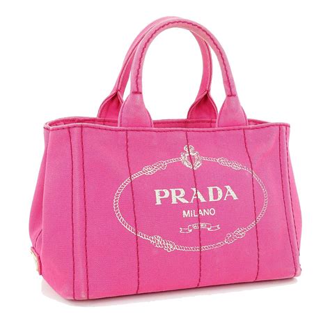 pink prada tote bag|prada canvas totes.